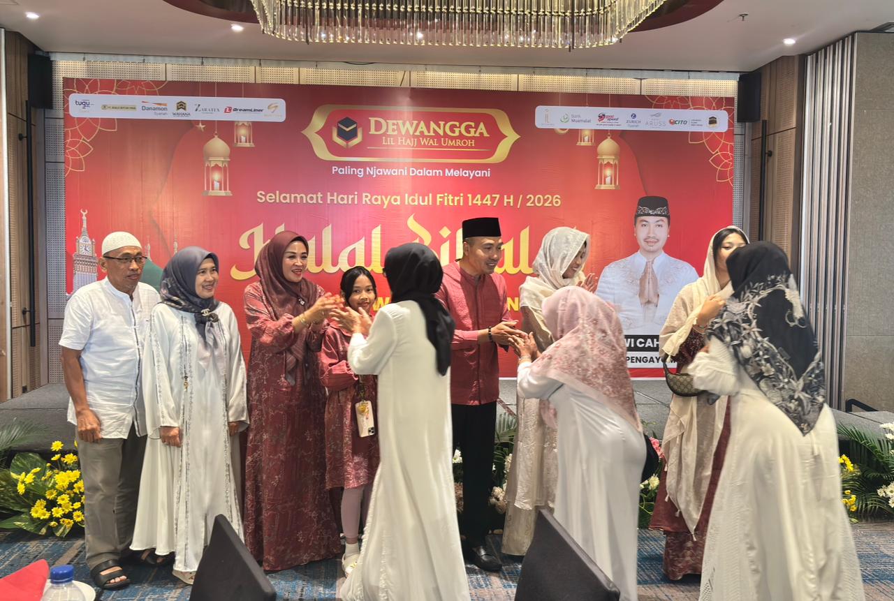 Dewangga Gelar Halal Bihalal, Pererat Silaturahmi dengan Jamaah dan Para Mitra